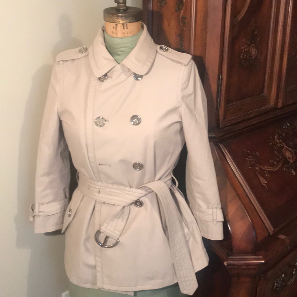 Coach Trench Rain Coat Jacket XS